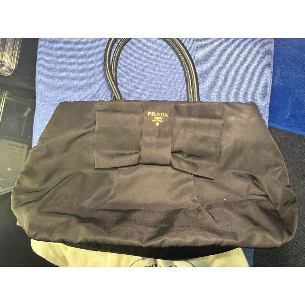 Authentic Prada Tessuto Nylon City Tote - Baltico - B6242
